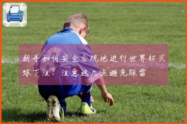 新手如何安全合规地进行世界杯买球下注？注意这几点避免踩雷