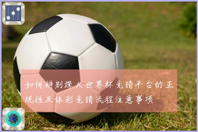 如何辨别烽火世界杯竞猜平台的正规性及体彩竞猜流程注意事项
