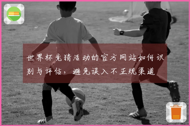 世界杯竞猜活动的官方网站如何识别与评估，避免误入不正规渠道